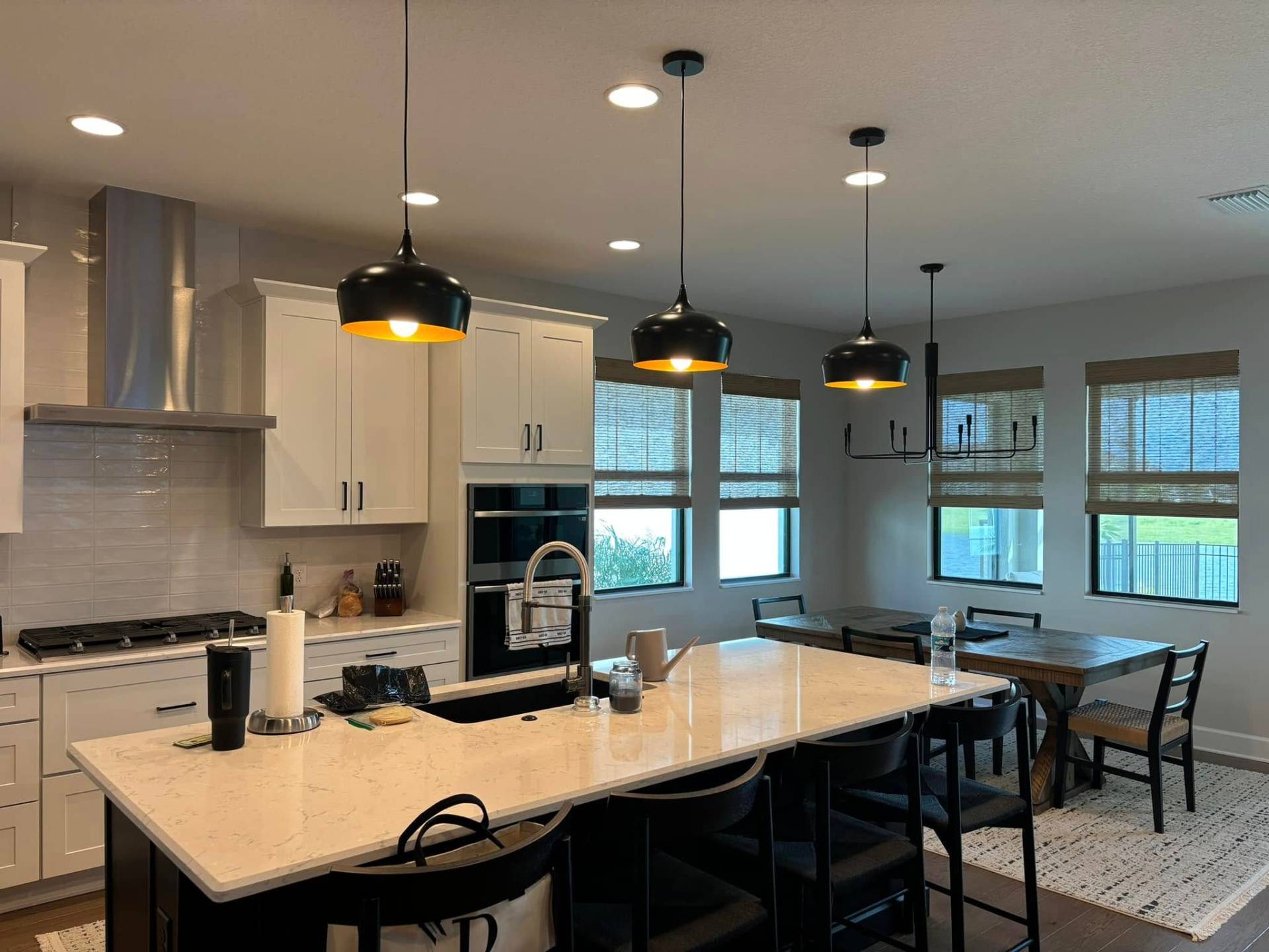 Fans & Light Install
